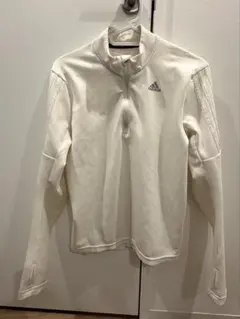 adidas running climalite アイボリー ジャージ