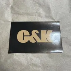C&K ロゴステッカーシール