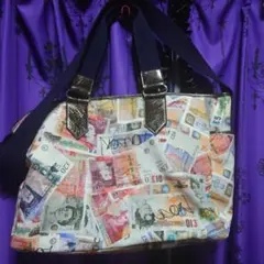 Vivienne Westwood ポンド紙幣柄 2Wayトートショルダーバッグのサムネイル