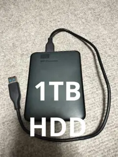 WD Elements 1TB 外付けハードディスク