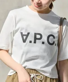 25SS A.P.C. アーペーセー IENA 別注 リンガーTシャツ ベージュ - メルカリ