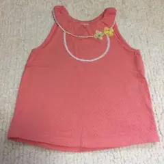 la poche biscuit サイズ100 美品 タンクトップ ノースリーブ