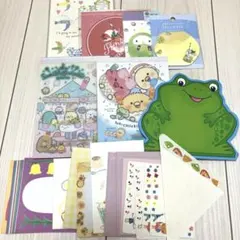 すみっコぐらし　メモ帳　便箋　封筒　レターセット　セット　おすそ分け