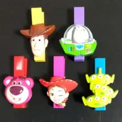 トイ・ストーリー キャラクタークリップ 5個セット