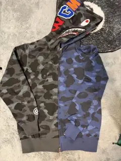 BAPE シャークフード パーカー