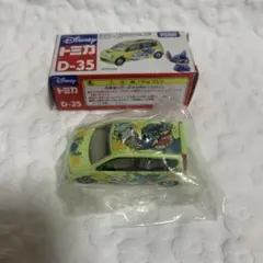 トミカ ディズニー ダイハツ ムーヴ スティッチ D-35のサムネイル