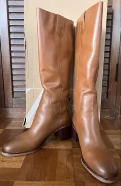 ZARA ザラ レザー ブーツ ブラウン 新品未使用
