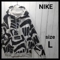 【NIKE】 Patterned Hoodie　E733
