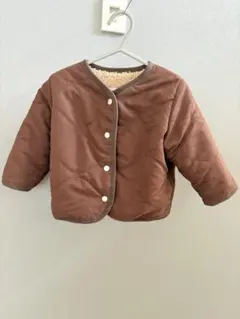 リバーシブルキルティングジャケット　80