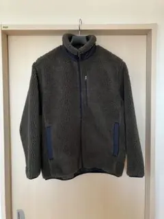 【UNIQLO】 防寒 防風 ボアフリース ジャケット M
