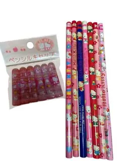 サンリオ 鉛筆キャップ 6本 昭和レトロ 70年代 - メルカリ