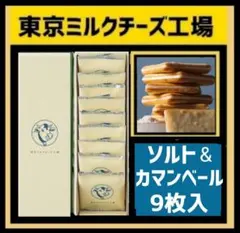 【未開封】東京ミルクチーズ工場 ソルト&カマンベールチーズ