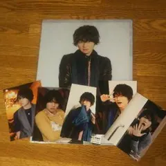 菊池風磨クリアファイル＆写真