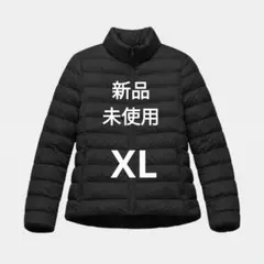 신품 미사용 ユニクロ パフテックジャケット ブラック レディース XL