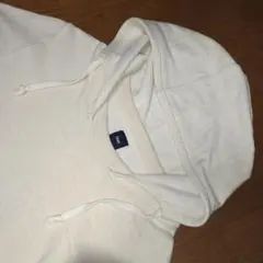 00s OLD GAP 後付けパーカー セパポケ プルオーバー アイボリー 古着