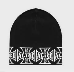 ALICE HOLLYWOOD ビーニー ALICE HOLLYWOOD JACQUARD CHOPPER BEANIE - メルカリ