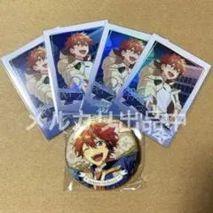 あんスタ 中国限定 星動日記ぱしゃこれ&花の契約缶バッジ 【 明星スバル 】