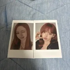 K-POPアイドル ポラロイド写真 2枚セット