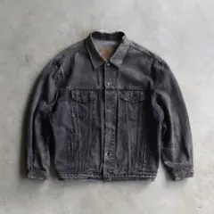 【新品未使用✨】早い者勝ち❗️ リーバイス 先染めブラックデニムジージャン 2025年最新】先染め levi's デニムジャケットの人気アイテム