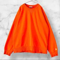 【希少‼️】Carhartt WIP CHASE SWEAT フェードオレンジ　L