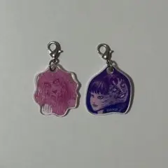 伊藤潤二展 誘惑 アクリルチャーム 富江