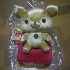 [新品、未使用]大リラックマ展限定　銅像ぬいぐるみコリラックマ