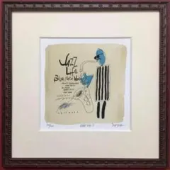 絵画・額縁・版画・津田耕・JAZZ Life Ⅰ・お洒落・美術品・インテリア 絵画・額縁・版画・津田耕・JAZZ Life Ⅰ・ジャズ音楽・美術品