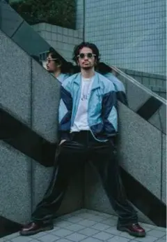 11747391 old adidas 80-90s 万国旗 トラックパンツ