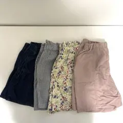 120サイズ ユニクロ　GU 半ズボン 4点セット
