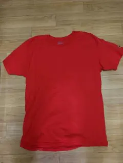 Championワンポイントコットン 赤 Tシャツ