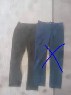 カジュアルパンツ 2色セット