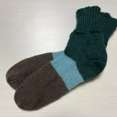 手編み靴下 24.5