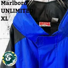【ビッグサイズ】【バックプリント】Marlboro☆ナイロンジャケット　ブルゾンのサムネイル