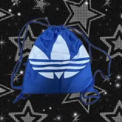 adidas originalsナップサックジムサックブルーy2kグランジ平成