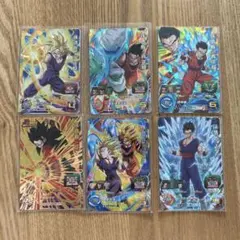 スーパードラゴンボールヒーローズ 孫悟飯 カード6枚セットのサムネイル