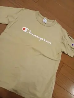 Champion Tシャツ 160サイズ ベージュ