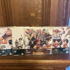 一番くじ ワンピース エース 色紙10枚