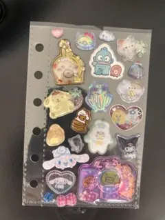 똥 구분 산리오 ボンボンドロップシール 시나모롤 치이카와