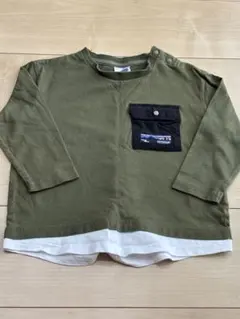 OUTDOOR PRODUCTS 長袖カットソー カーキ100