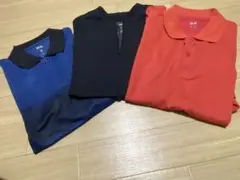 ユニクロ　メンズ　ポロシャツ 3色セット