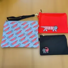 Lisa Larson 猫ポーチ 3点セット