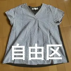 オンワード自由区　異素材カットソーのサムネイル