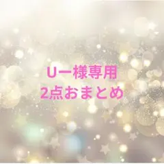 U－様 リクエスト 2点 まとめ商品