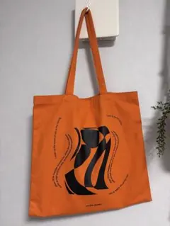 yurika akutsu オレンジ　トートバッグ
