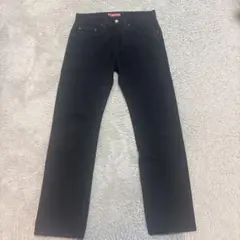 Supreme ブラック デニムパンツ 30