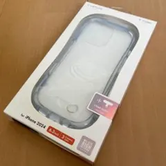 iPhone 16 Pro 耐傷・耐衝撃ハイブリッドケース クリアブルー