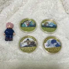 呪術廻戦 フィギュア+メダル 5点セットのサムネイル