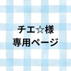 Chie ☆ 전용 페이지 4장 세트