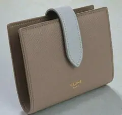 超美品！正規品CELINEセリーヌ ストラップウォレット二つ折り財布のサムネイル