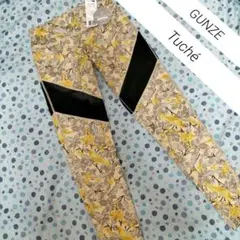⑥GUNZE Tuchéヨガレギンス10分丈 新品 吸汗速乾Mサイズ　グンゼ